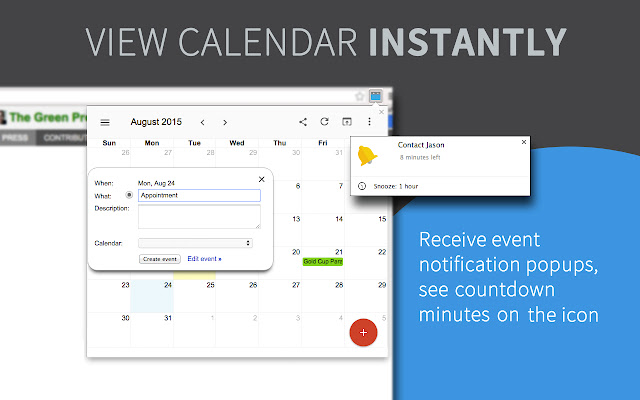 Checker Plus For Google Calendar 29 4 1 